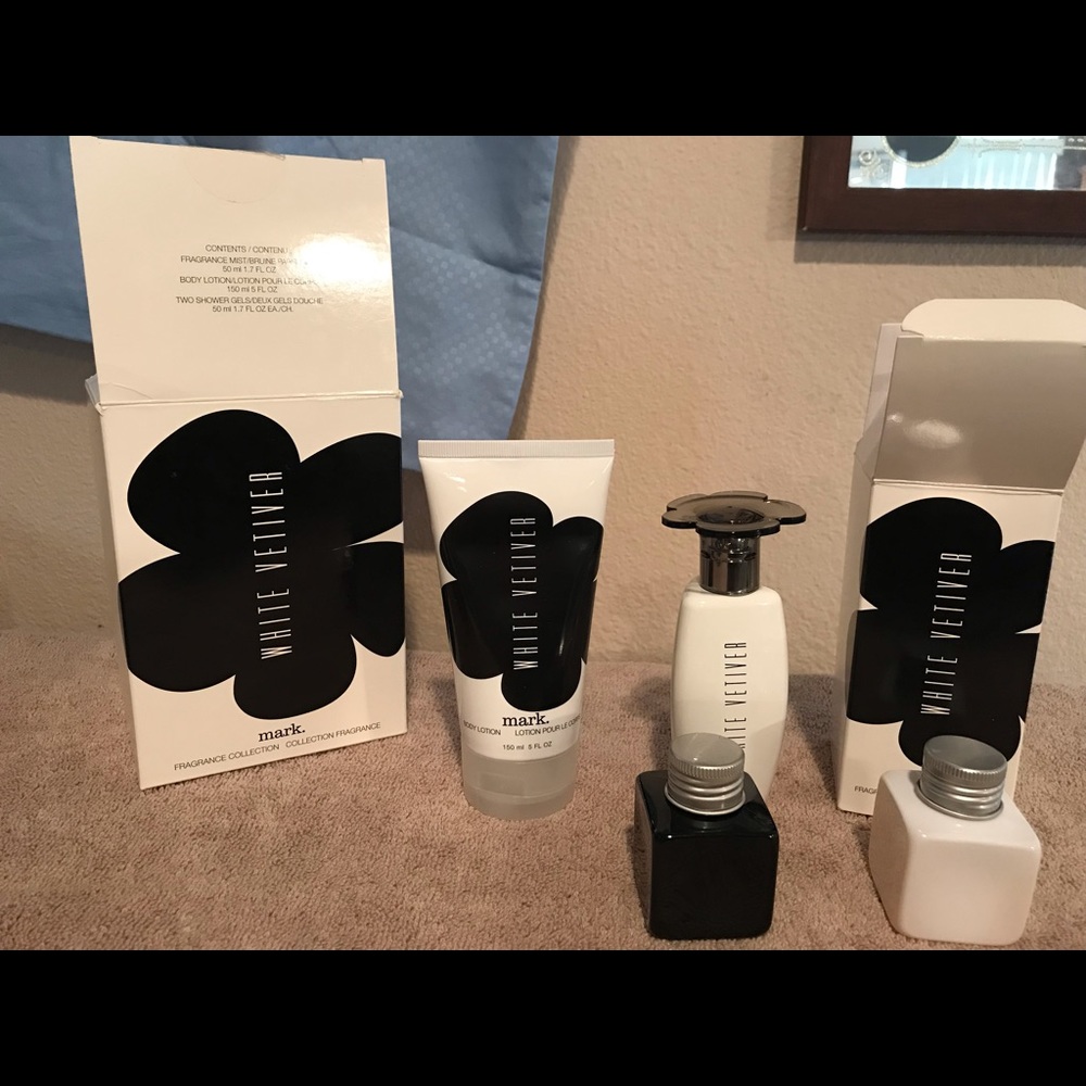 Avon/Mark White Vetiver fragrance Collection NEW